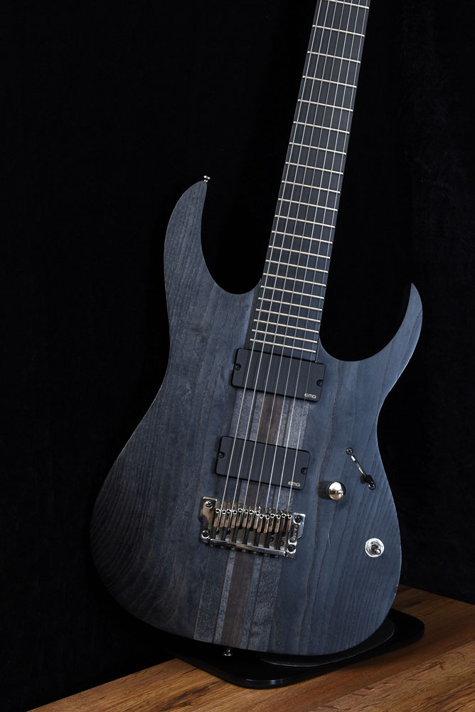 Ibanez RGIT27FE 7-String (2016) - Trans Grey Flat